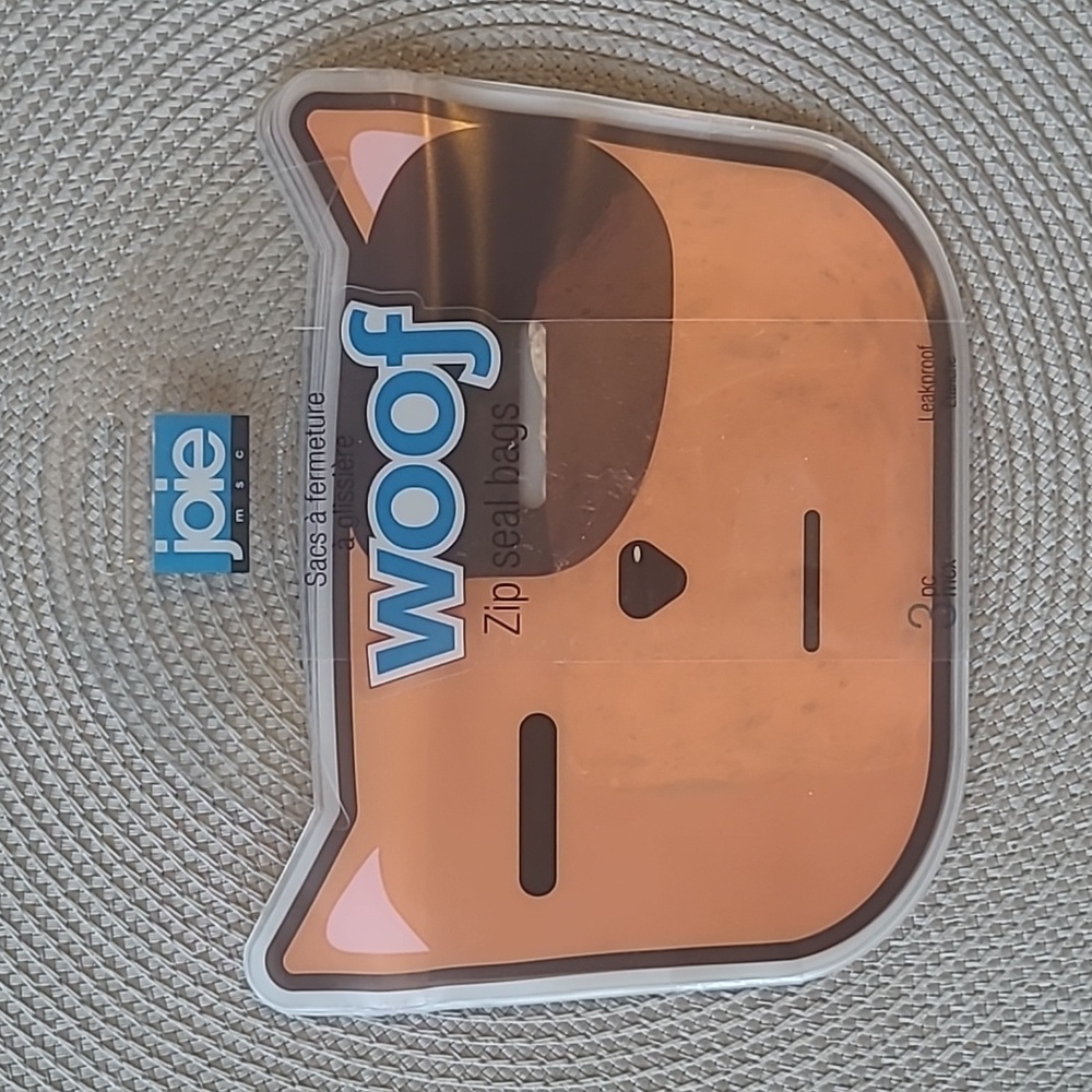 WOOF Zip Seal Bags